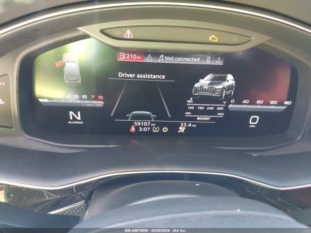 Aukcja sprzedaży 2020 Audi Sq7 Prestige Tfsi Quattro Tiptronic, vin: WA1VWAF73LD013377, numer aukcji: 44675580