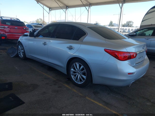 2014 Infiniti Q50 Premium მანქანა იყიდება აუქციონზე, vin: JN1BV7APXEM691281, აუქციონის ნომერი: 44675593