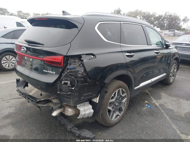 2023 Hyundai Santa Fe Hybrid Limited მანქანა იყიდება აუქციონზე, vin: 5NMS5DA15PH002202, აუქციონის ნომერი: 44675683