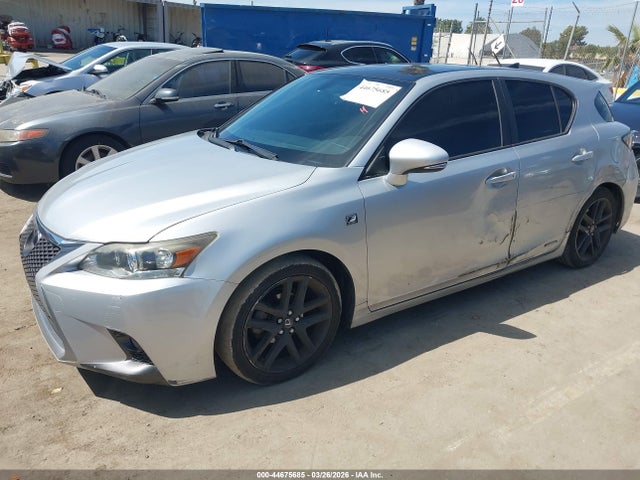 Aukcja sprzedaży 2015 Lexus Ct 200h, vin: JTHKD5BHXF2222229, numer aukcji: 44675685