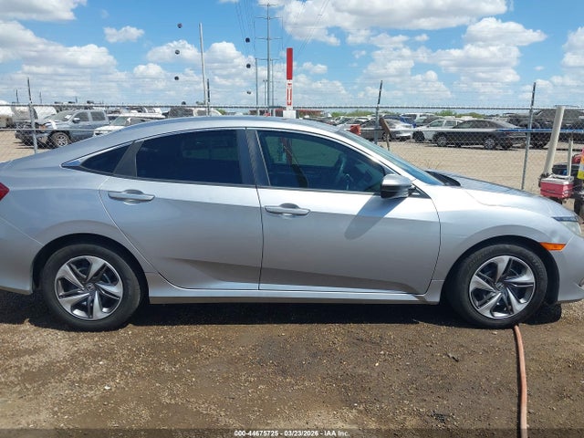 2019 Honda Civic Lx მანქანა იყიდება აუქციონზე, vin: 19XFC2F6XKE035776, აუქციონის ნომერი: 44675725