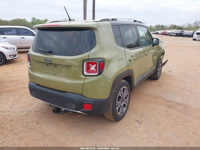 Aukcja sprzedaży 2015 Jeep Renegade Limited, vin: ZACCJADT9FPB33556, numer aukcji: 44675730