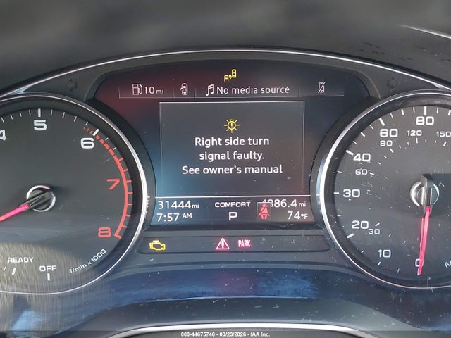 2023 Audi A4 Premium 45 Tfsi S Line Quattro S Tronic მანქანა იყიდება აუქციონზე, vin: WAUDAAF49PN021762, აუქციონის ნომერი: 44675740