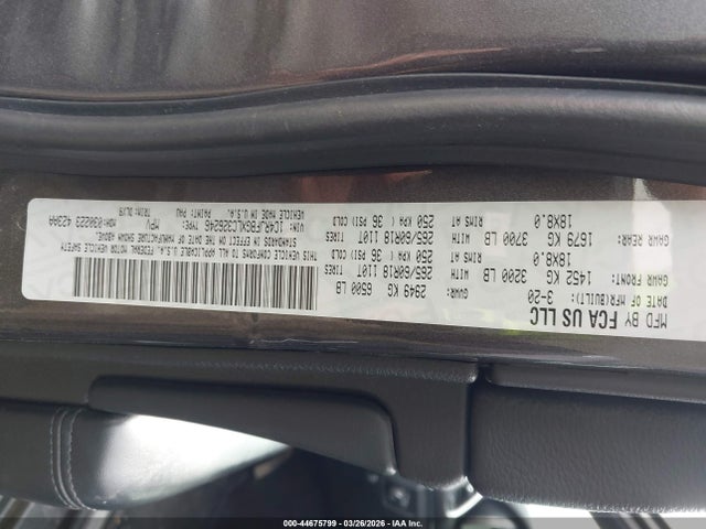 1C4RJFBGXLC326246 Jeep Grand Cherokee Limited 4x4