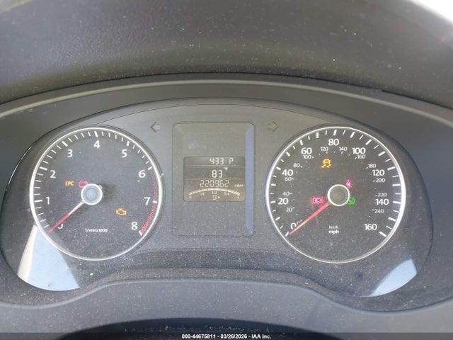Продаж на аукціоні авто 2012 Volkswagen Jetta 2.5l Se, vin: 3VWDX7AJ0CM387063, номер лоту: 44675811