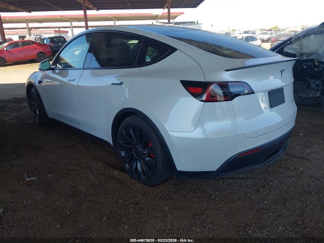 44675838 :رقم المزاد ، 5YJYGDEF1MF209399 vin ، 2021 Tesla Model Y Performance Dual Motor All-wheel Drive مزاد بيع