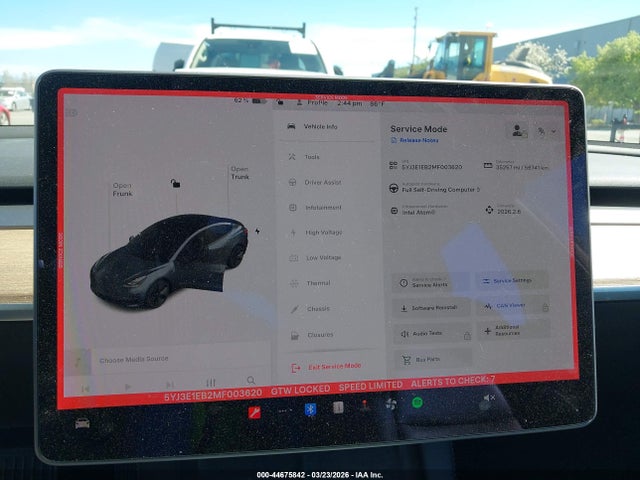 Aukcja sprzedaży 2021 Tesla Model 3 Long Range Dual Motor All-wheel Drive, vin: 5YJ3E1EB2MF003620, numer aukcji: 44675842