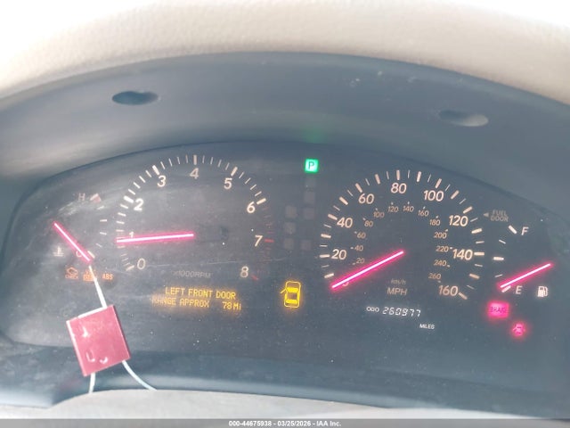 Продаж на аукціоні авто 2002 Lexus Ls 430, vin: JTHBN30F720075554, номер лоту: 44675938