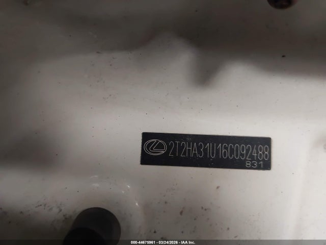 Продаж на аукціоні авто 2006 Lexus Rx 330, vin: 2T2HA31U16C092488, номер лоту: 44675961