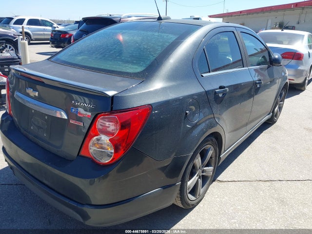 1G1JG5SB2G4113794 Chevrolet Sonic Rs Auto