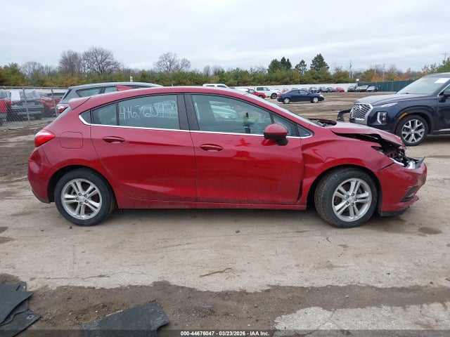 44676047 :رقم المزاد ، 3G1BE6SM7HS556171 vin ، 2017 Chevrolet Cruze Lt Auto مزاد بيع