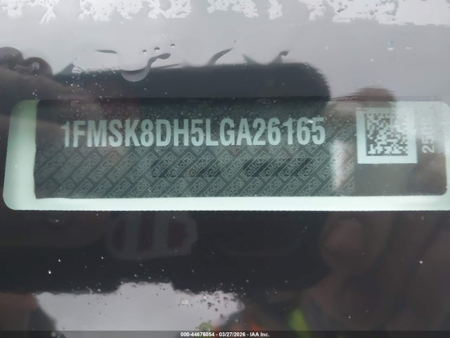 2020 FORD EXPLORER 1FMSK8DH5LGA26165 Photo 8