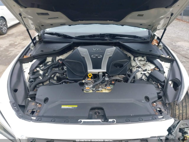2018 Infiniti Q50 3.0t Luxe მანქანა იყიდება აუქციონზე, vin: JN1EV7AP5JM360079, აუქციონის ნომერი: 44676114