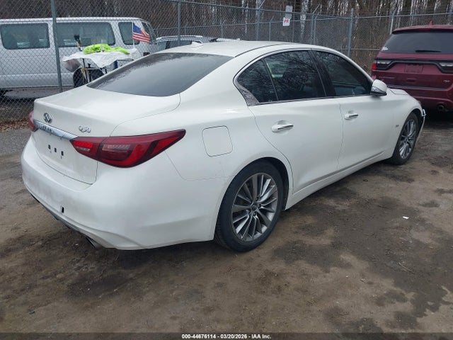 2018 Infiniti Q50 3.0t Luxe მანქანა იყიდება აუქციონზე, vin: JN1EV7AP5JM360079, აუქციონის ნომერი: 44676114