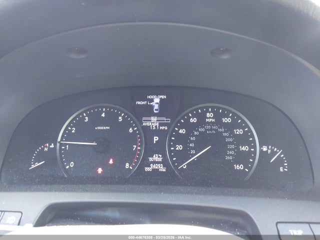 Aukcja sprzedaży 2016 Lexus Ls 460, vin: JTHCL5EFXG5026728, numer aukcji: 44676308
