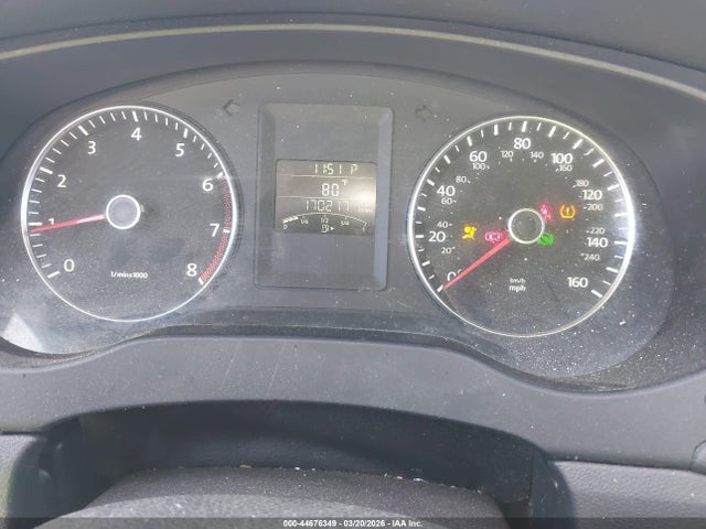 2012 Volkswagen Jetta 2.5l Se მანქანა იყიდება აუქციონზე, vin: 3VWDP7AJ8CM416373, აუქციონის ნომერი: 44676349