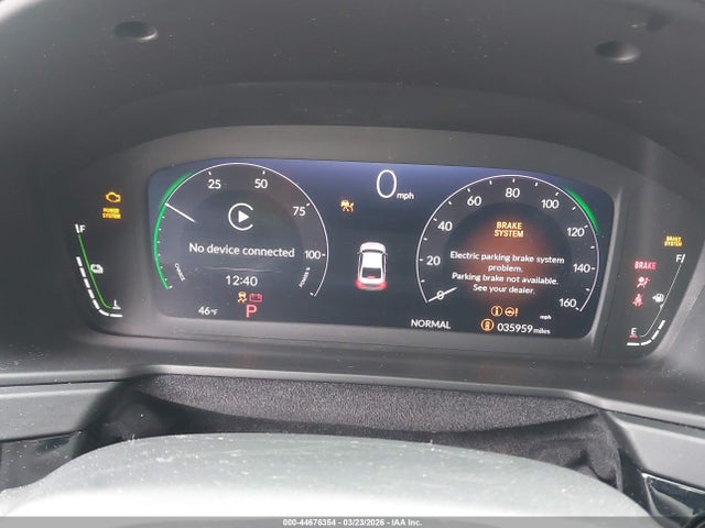 1HGCY2F86PA054021 Honda Accord Hybrid Touring