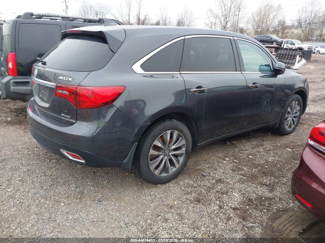 Продаж на аукціоні авто 2016 Acura Mdx Technology   Acurawatch Plus Packages/technology Package, vin: 5FRYD4H41GB015722, номер лоту: 44676433