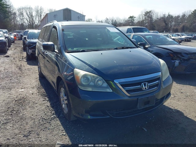 44676608 :رقم المزاد ، 5FNRL38615B052268 vin ، 2005 Honda Odyssey Ex-l مزاد بيع