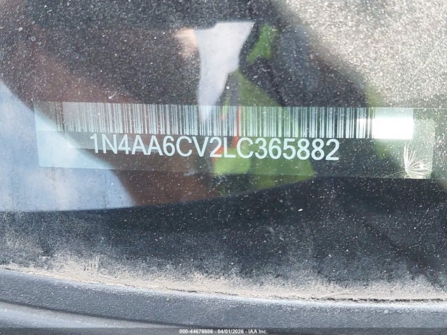 1N4AA6CV2LC365882 Nissan Maxima Sv Xtronic Cvt