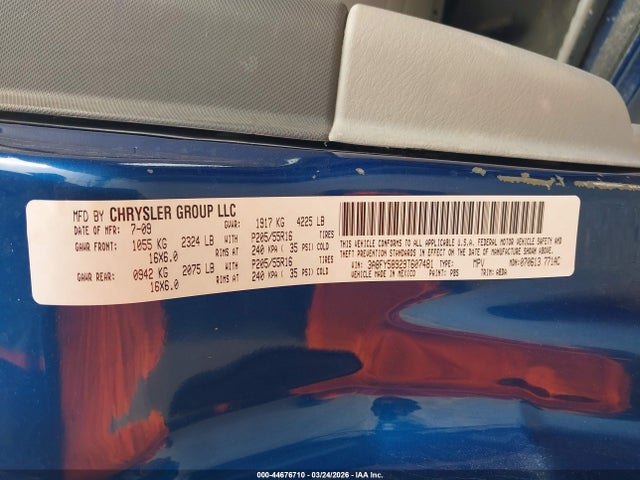 2009 CHRYSLER PT CRUISER 3A8FY58929T607481 Photo 8