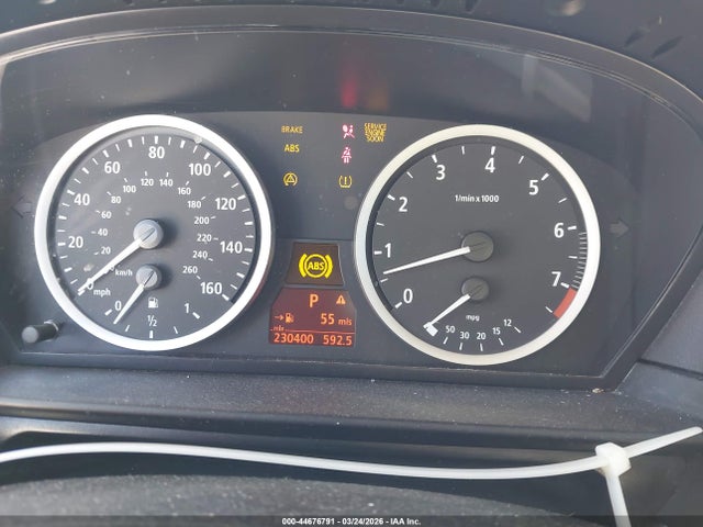 2006 Bmw 525i მანქანა იყიდება აუქციონზე, vin: WBANE53556CK79493, აუქციონის ნომერი: 44676791