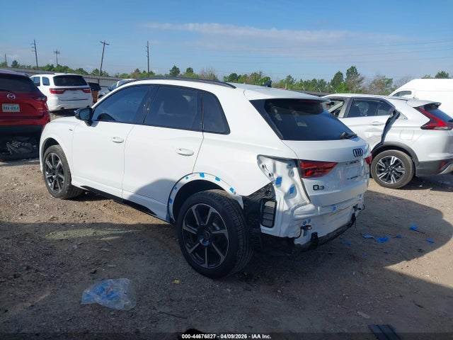 2025 Audi Q3 Premium 45 Tfsi S Line Quattro Tiptronic მანქანა იყიდება აუქციონზე, vin: WA1EECF31S1055350, აუქციონის ნომერი: 44676827
