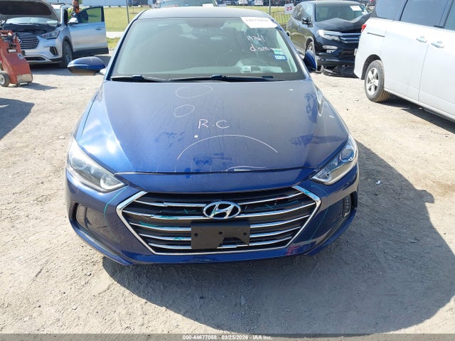2017 Hyundai Elantra Limited მანქანა იყიდება აუქციონზე, vin: 5NPD84LF8HH033263, აუქციონის ნომერი: 44677058