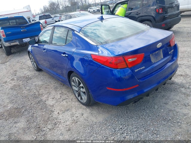 2015 Kia Optima Sx Turbo მანქანა იყიდება აუქციონზე, vin: 5XXGR4A68FG393610, აუქციონის ნომერი: 44677080
