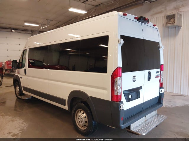 Продаж на аукціоні авто 2018 Ram Promaster 2500 Window Van High Roof 159 Wb, vin: 3C7WRVPG1JE156253, номер лоту: 44677088