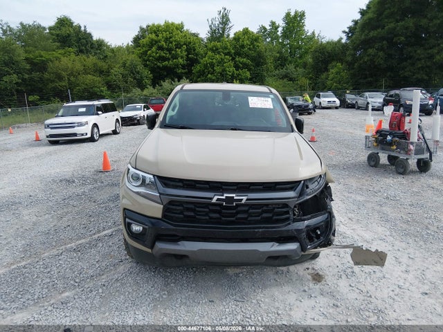 Aukcja sprzedaży 2022 Chevrolet Colorado 4wd  Short Box Z71, vin: 1GCGTDEN1N1296861, numer aukcji: 44677106