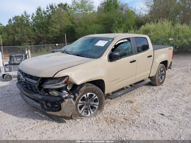 Aukcja sprzedaży 2022 Chevrolet Colorado 4wd  Short Box Z71, vin: 1GCGTDEN1N1296861, numer aukcji: 44677106