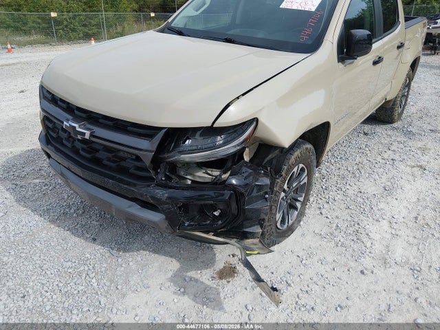 Aukcja sprzedaży 2022 Chevrolet Colorado 4wd  Short Box Z71, vin: 1GCGTDEN1N1296861, numer aukcji: 44677106