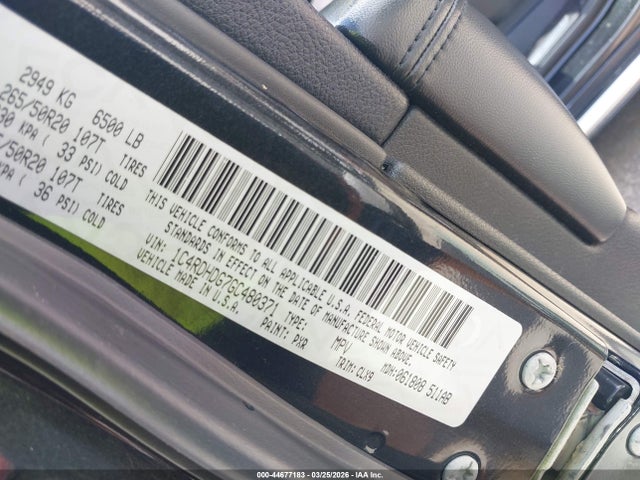 2016 DODGE DURANGO 1C4RDHDG7GC480371 Photo 8