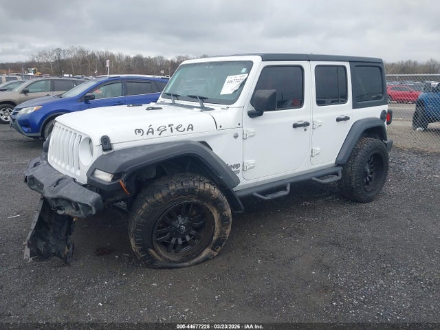 2018 Jeep Wrangler Unlimited Sport S 4x4 მანქანა იყიდება აუქციონზე, vin: 1C4HJXDG6JW136292, აუქციონის ნომერი: 44677228