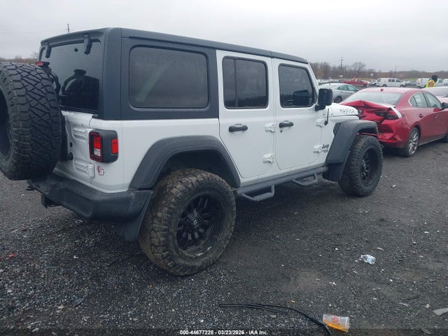 2018 Jeep Wrangler Unlimited Sport S 4x4 მანქანა იყიდება აუქციონზე, vin: 1C4HJXDG6JW136292, აუქციონის ნომერი: 44677228