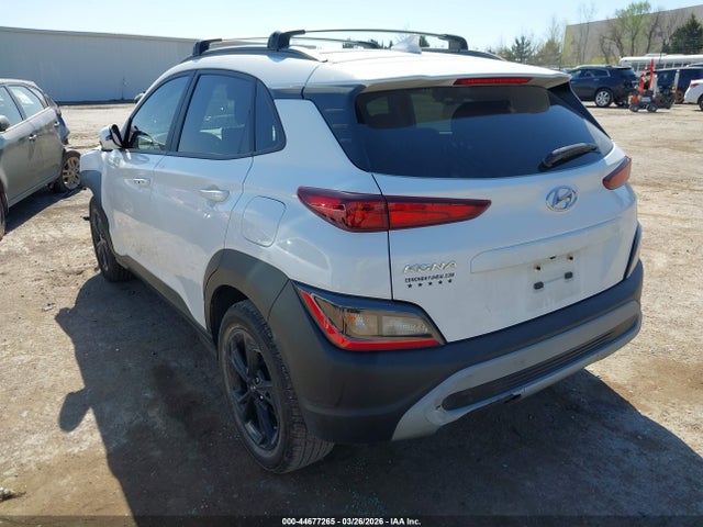 2022 Hyundai Kona Sel მანქანა იყიდება აუქციონზე, vin: KM8K62AB7NU844003, აუქციონის ნომერი: 44677265