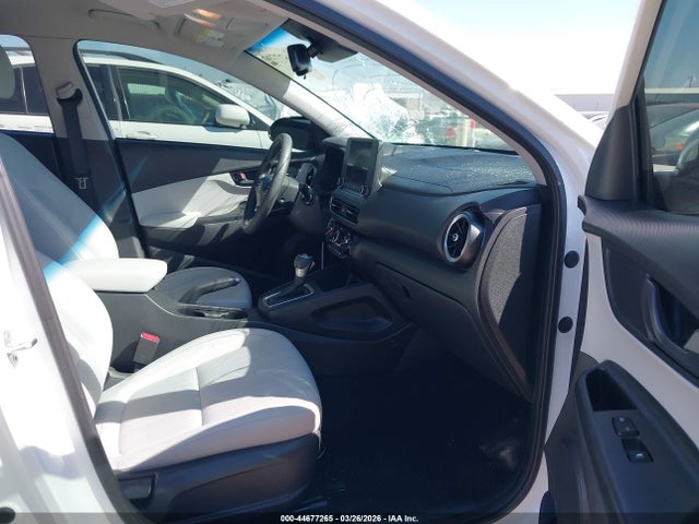2022 Hyundai Kona Sel მანქანა იყიდება აუქციონზე, vin: KM8K62AB7NU844003, აუქციონის ნომერი: 44677265