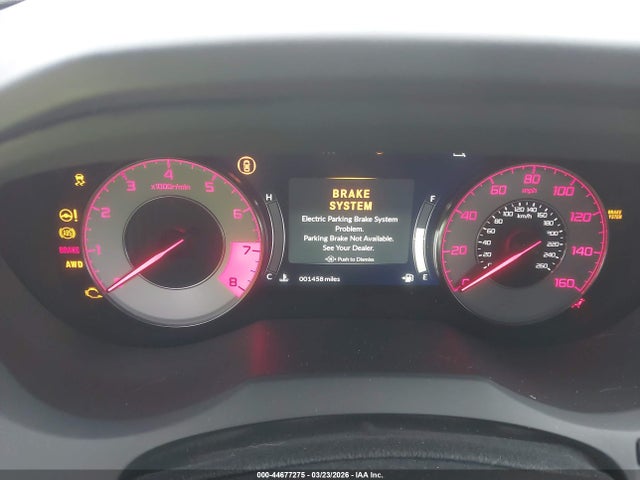 44677275 :رقم المزاد ، 5J8TC2H80TL005309 vin ، 2026 Acura Rdx A-spec Advance Package مزاد بيع