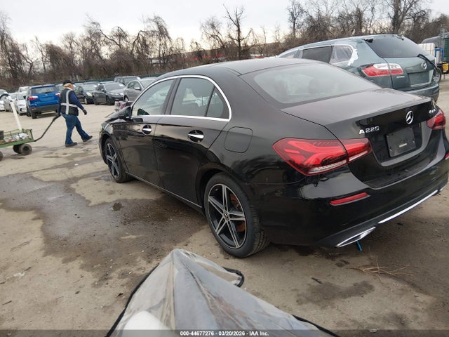 Продажа на аукционе авто 2020 Mercedes-benz A 220 4matic, vin: W1K3G4FB8LJ203022, номер лота: 44677276