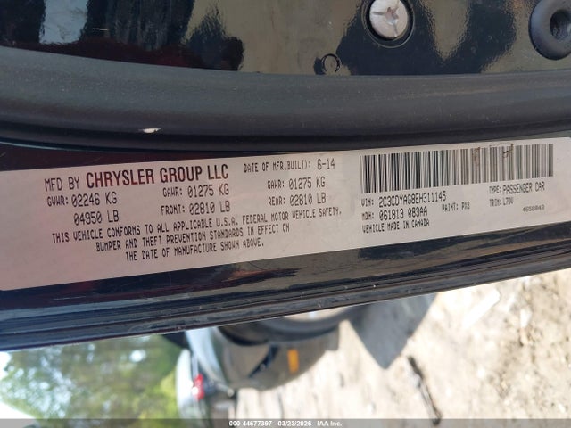Продаж на аукціоні авто 2014 Dodge Challenger Sxt, vin: 2C3CDYAG8EH311145, номер лоту: 44677397