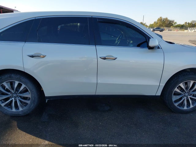 2016 Acura Mdx Technology   Acurawatch Plus Packages/technology Package მანქანა იყიდება აუქციონზე, vin: 5FRYD4H41GB021293, აუქციონის ნომერი: 44677420
