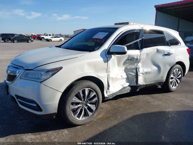 2016 Acura Mdx Technology   Acurawatch Plus Packages/technology Package მანქანა იყიდება აუქციონზე, vin: 5FRYD4H41GB021293, აუქციონის ნომერი: 44677420