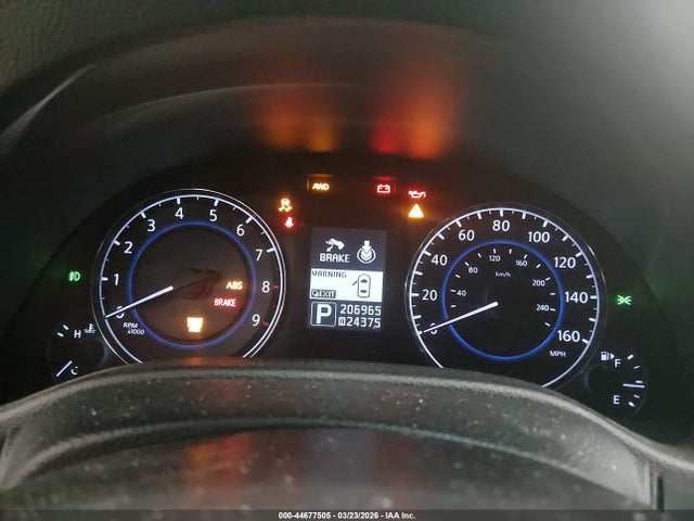 44677505 :رقم المزاد ، JN1CV6AR4CM673999 vin ، 2012 Infiniti G37x مزاد بيع