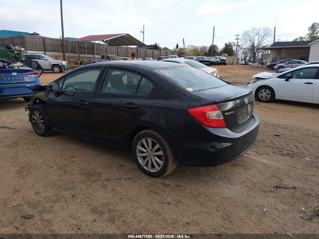 2012 Honda Civic Ex მანქანა იყიდება აუქციონზე, vin: 19XFB2F86CE330489, აუქციონის ნომერი: 44677555