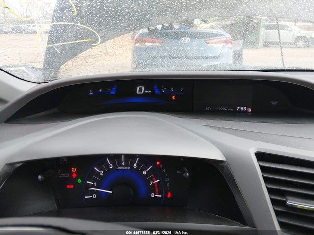 2012 Honda Civic Ex მანქანა იყიდება აუქციონზე, vin: 19XFB2F86CE330489, აუქციონის ნომერი: 44677555