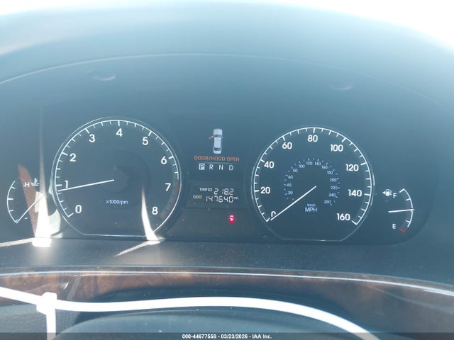 Aukcja sprzedaży 2012 Hyundai Equus Signature, vin: KMHGH4JH4CU054512, numer aukcji: 44677558