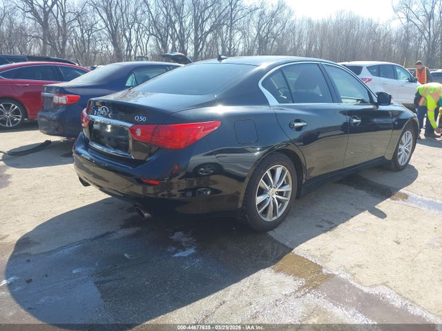 Продаж на аукціоні авто 2014 Infiniti Q50 Premium, vin: JN1BV7AR1EM705621, номер лоту: 44677635