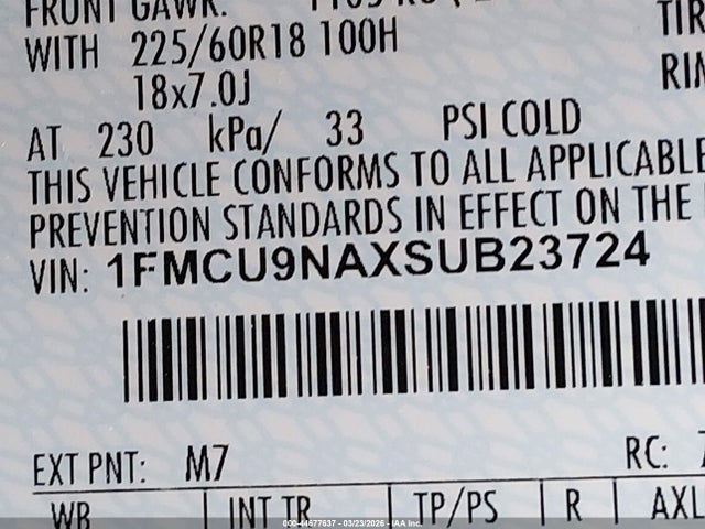 Ford Escape St-line Select 2025 1FMCU9NAXSUB23724 Image 9