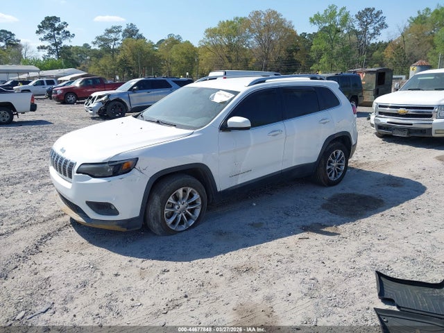 2019 Jeep Cherokee Latitude Plus Fwd მანქანა იყიდება აუქციონზე, vin: 1C4PJLLX7KD206384, აუქციონის ნომერი: 44677848